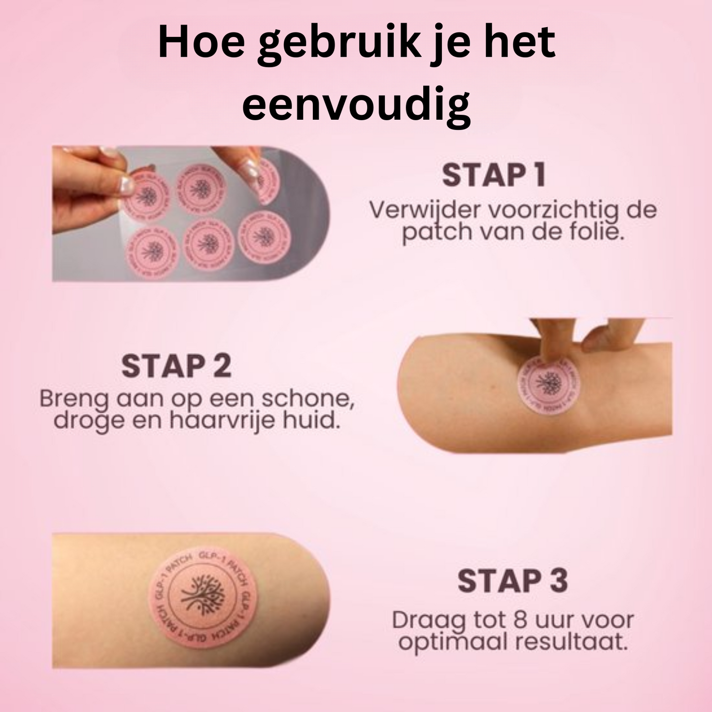 GLP-1 Pleisters - Minder snackmomenten, meer balans