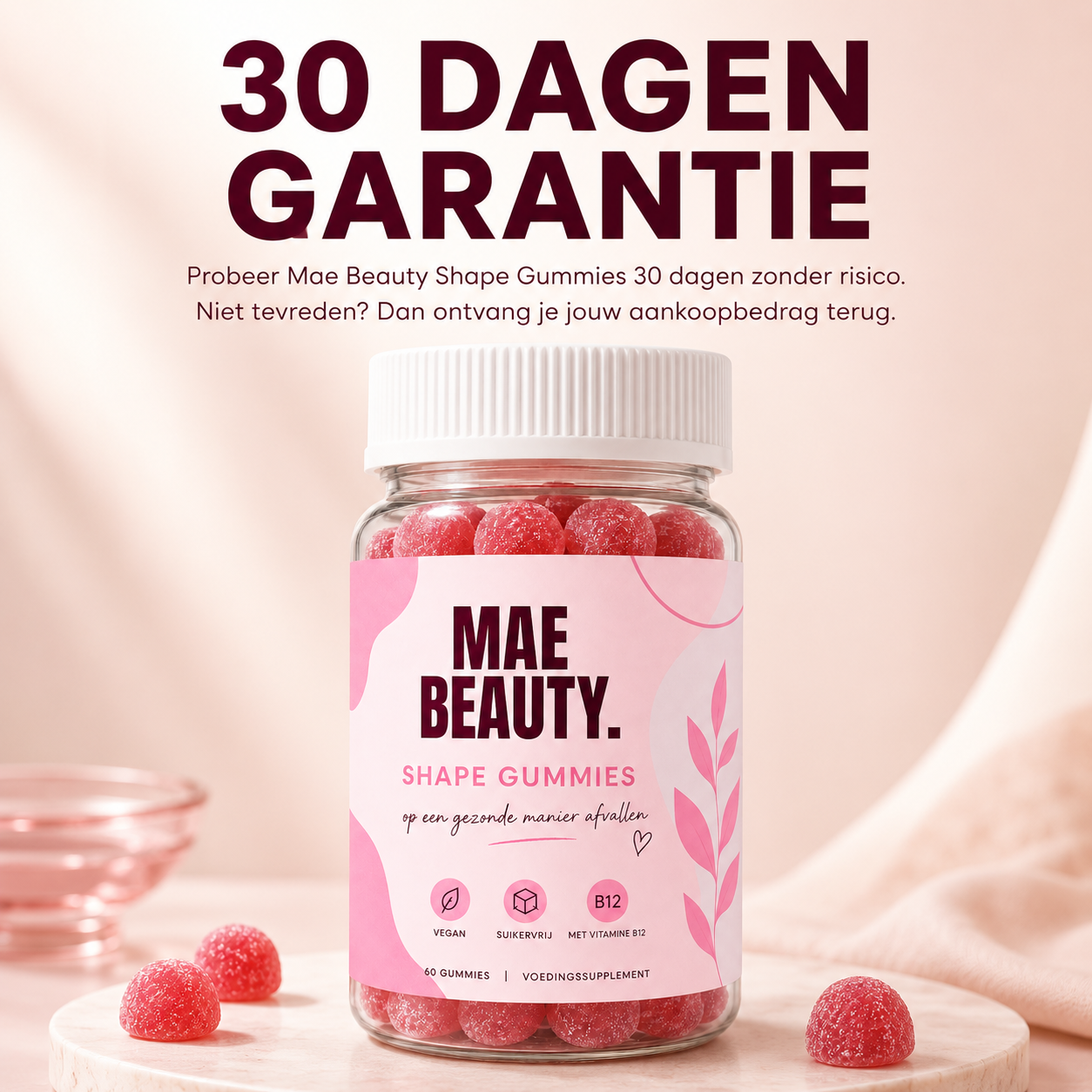Shape Gummies - Gezond afvallen zonder honger