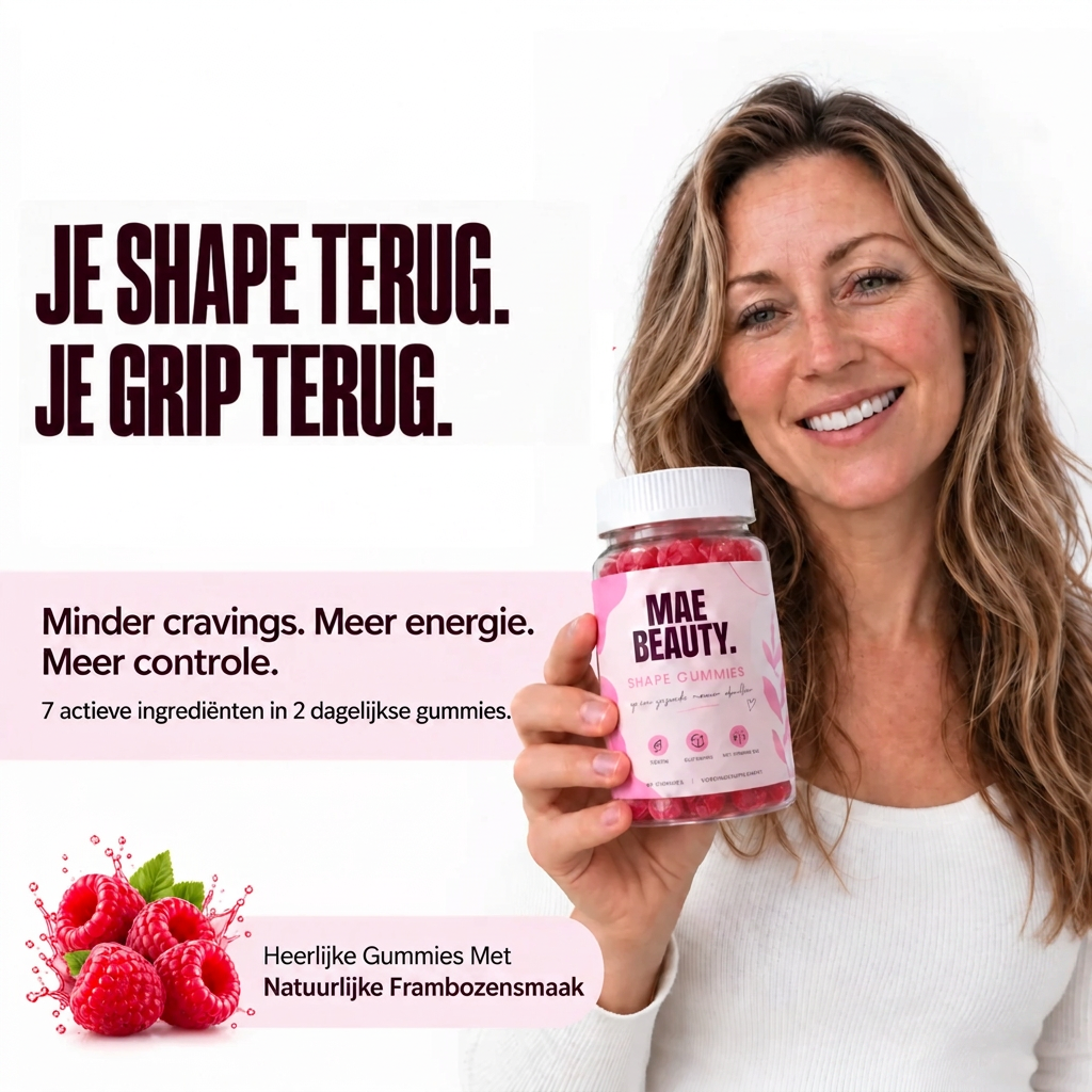 Shape Gummies — Pak de stress aan die je buikvet vasthoudt
